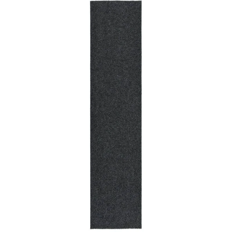 Image of VIDAXL Dirt Trapper Carpet Runner 100x450cm Anthracite Vidaxl 8720286333648