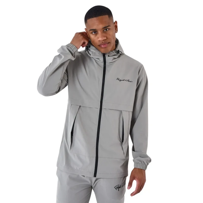 Image of Project X Paris Hooded techwear jacket Project X Paris Gris Male S 2433122_GY2