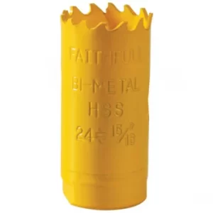 Image of Faithfull FAIHSVP24 Bi-Metal Cobalt Holesaw 24mm