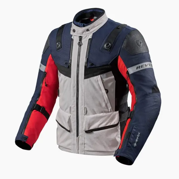 Image of REV'IT! Defender 3 GTX Jacket Red Blue Size M