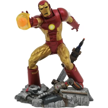 Image of Diamond Select Marvel Gallery PVC Figure - Comic Iron Man (Mark XV Armor)