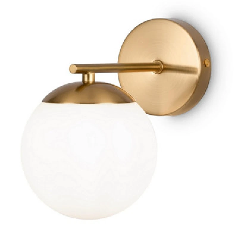 Image of Maytoni Marble Modern Wall Lamp Brass E27