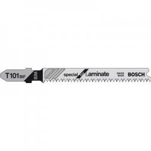 Image of Jigsaw blade T101 BIF, special for laminates Bosch Accessories 2608636431 5 pcs