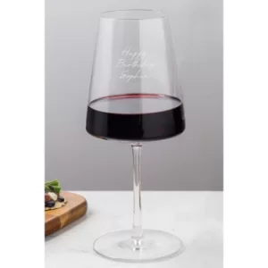 Image of Personalised Power Wine Glass
