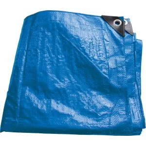 Image of Draper Expert Heavy Duty Polyethylene Tarpaulin 4m 6m