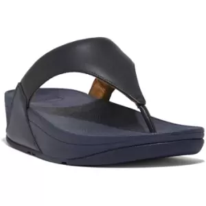 Image of Fit Flop Womens Lulu Leather Toe Post Flip Flops Sandals UK Size 7 (EU 41)