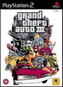 Image of Grand Theft Auto GTA 3 PS2 Game