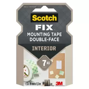 Image of 3M Scotch-Fix Interior Green Mounting Tape (L)1.5M (W)19mm