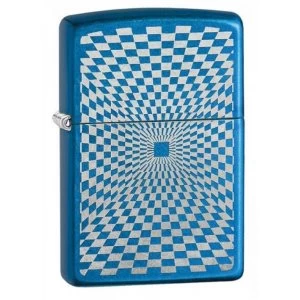 Image of Zippo Optical Illusion Classic Cerulean