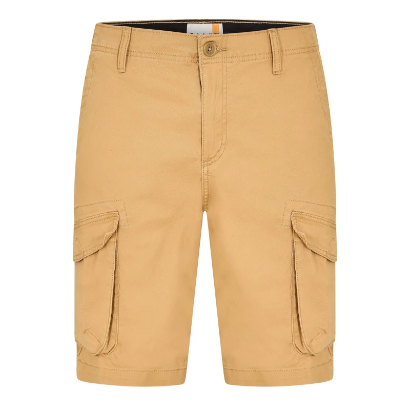 Image of Timberland Mens Twill Cargo Shorts Light Wheat male 30
