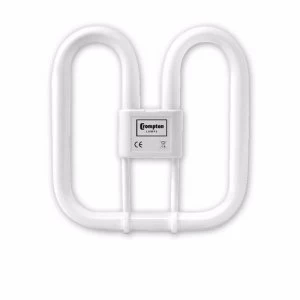 Image of Crompton 28W CFL GR8 2 Pin 2D Bulb - White