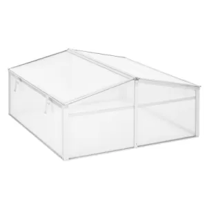 Image of Outsunny 100L x 100W cm 100cm PC Board Greenhouse-Transparent