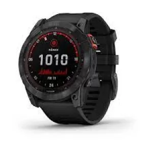 Image of Garmin Fenix 7X Solar Multisport Gps Watch - Slate Grey With Black Band