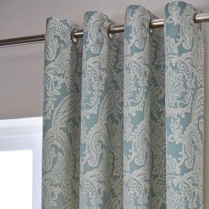 Image of Catherine Lansfield Opulent Jacquard Curtains - W167 x Drop 228cm
