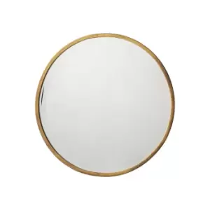 Image of Gallery Direct Higgins Mirror / Antique Gold / Large, Round