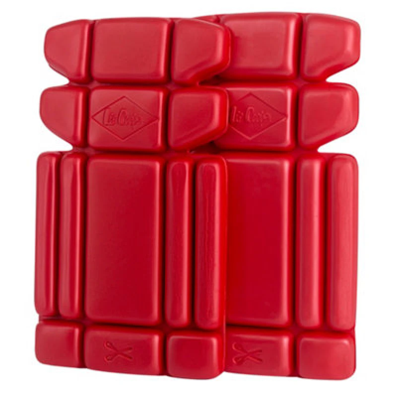 Image of Lee Cooper Workwear Hard Wearing Ergonomic Work Knee Pads (Pair) Red