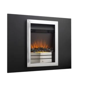 Image of Sirocco Ignite Black Chrome effect Electric fire