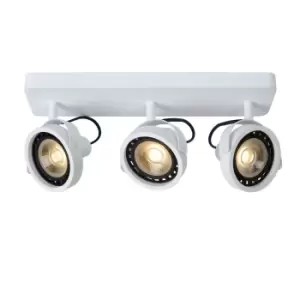 Image of Tala LED Modern Ceiling Spotlight Bar - LED Dim to warm - GU10 - 3x12W 2200K/3000K - White