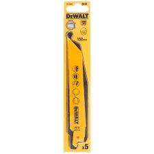 Image of DEWALT S922EF Metal Cutting Reciprocating Saw Blade 152mm Pack of 5