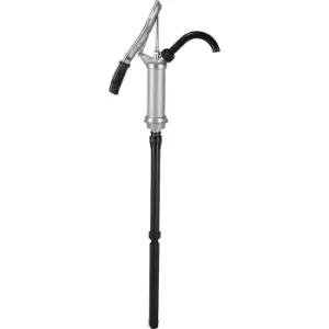 Image of PRESSOL Lever operated cylinder-type manual pump, pump rate 18 l/min, with drainage elbow, for oil, diesel