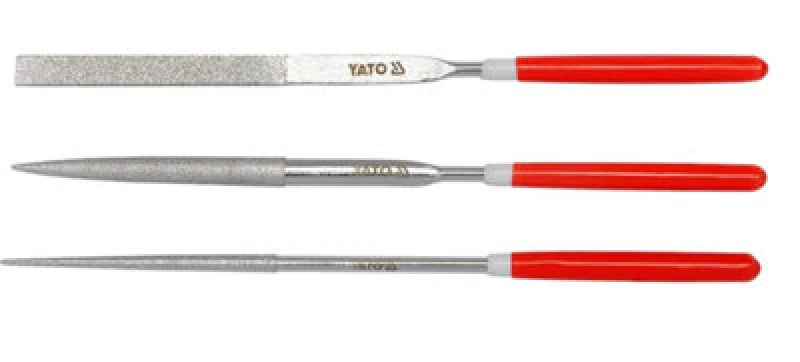 Image of YATO YT-6143 File Set Number of tools: 3, Length: 50mm File Set (6972)
