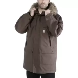 Image of Carhartt Mens Quick Duck Sawtooth Waterproof Parka Jacket M - Chest 38-40' (97-102cm)