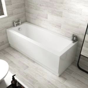 Image of Wickes Camisa Bath Straight Reinforced 1700 mm x 700 mm