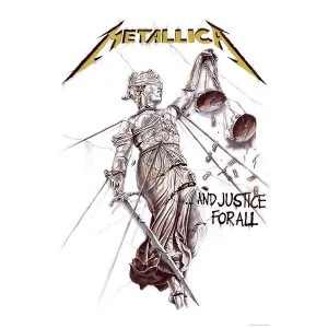 Image of Metallica - And Justice for All Textile Poster