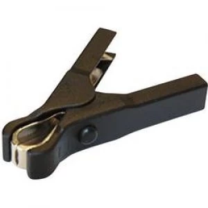 Image of SET 0210205 LZ41 40 A Jump Lead Clamp 6.3mm spade connector or solder connection 40 A Black
