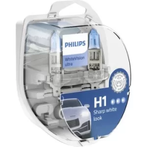Image of Philips 12258WVUSM Halogen bulb WhiteVision H1 55 W 12 V