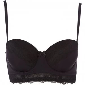 Image of Dorina Colette Longline Bra - Black