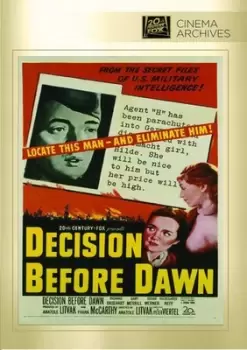 Image of Decision Before Dawn - DVD - Used