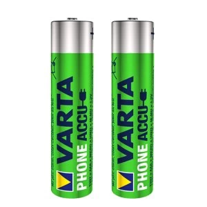 Image of Varta 2 X Rechargeable Phone Accu AAA 550mah