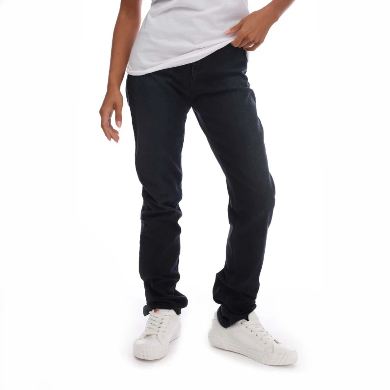 Image of Emporio Armani J18 Slim-Fit Jeans - Blue Blue ONE SIZE