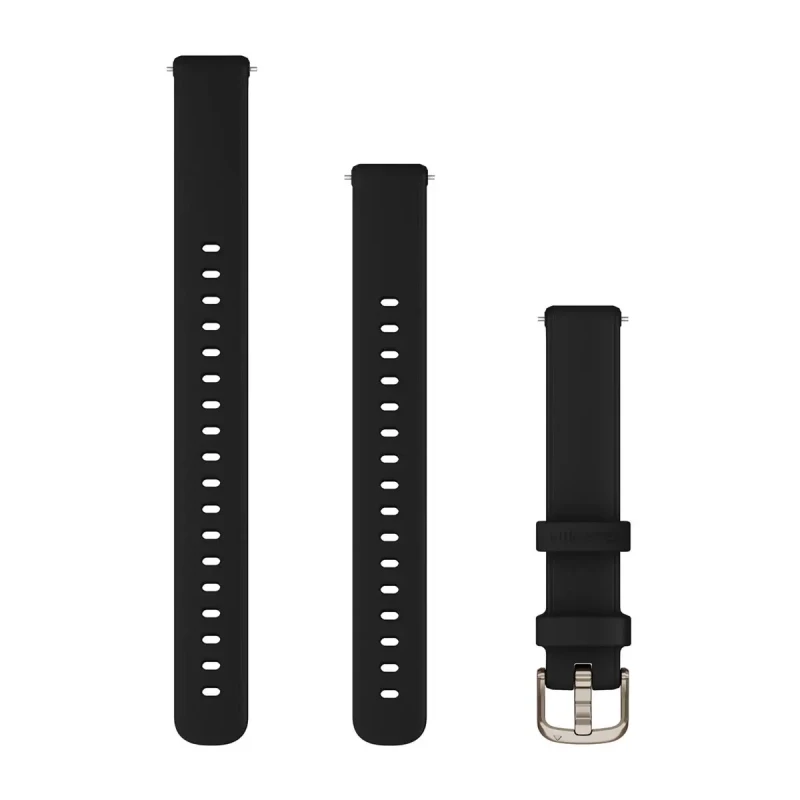 Image of Garmin 010-13302-02 LilyA 2 Bands (14mm) Black Silicone, Watch