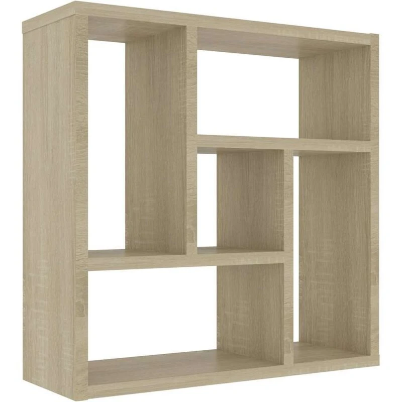Image of VIDAXL Vidaxl - Wall Shelf Sonoma Oak 45.1x16x45.1cm Engineered Wood 8720286017456