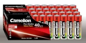 Image of Camelion 11104006 Plus Alkaline Batterie LR06 (Mignon, AA,...