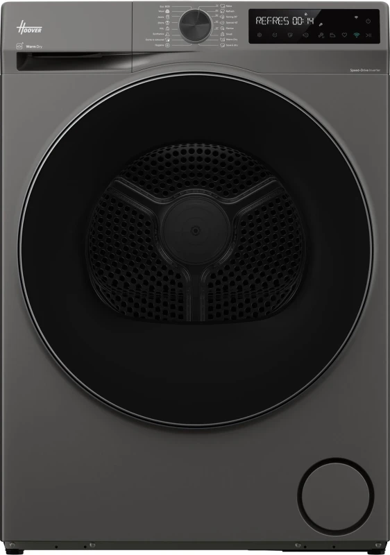 Image of Hoover Pro Dry Series 5 HBP 10N3BRX-80 WiFi Connected 10Kg Heat Pump Tumble Dryer - Graphite - A++ Rated