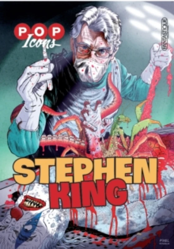 Image of Pop Icons: Stephen King : A stunning graphic novel celebrating the works of literacy genius, Stephen King Paperback / softback