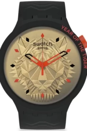Image of Unisex Swatch Tiger Power 2022 Chinese New Year Watch SB03Z102