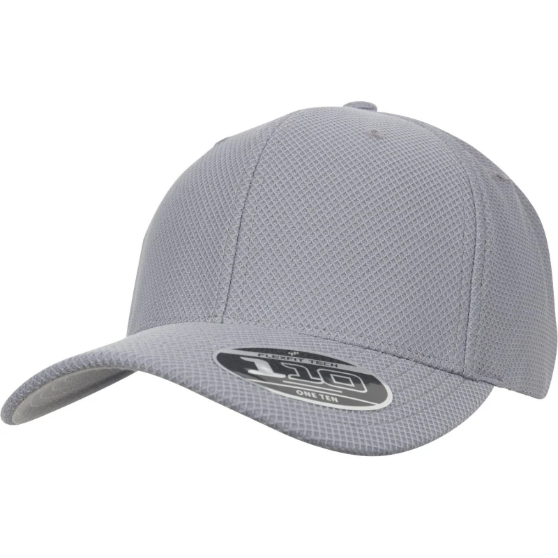 Image of Flexfit by Yupoong Mens 110 Hybrid Cap in Grey Grey Male One Size