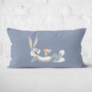 Image of Bugs Bunny Rectangular Cushion - 30x50cm - Soft Touch