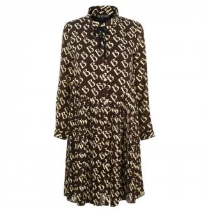 Image of Biba Logo Shirt Dress - Multi