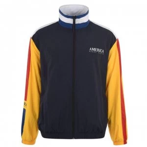 Image of Perry Ellis Block Colour Jacket - Navy