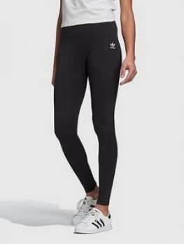 Image of adidas Originals Trefoil Essentials Tight, Black, Size 10, Women