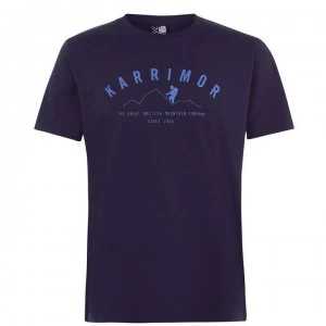 Image of Karrimor Organic T Shirt Mens - Denim Blue