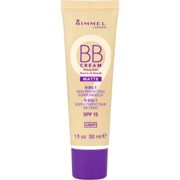 Image of Rimmel Matte BB Cream (Various Shades) - Light