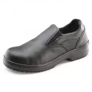 Image of Beeswift Ladies Slip On Shoe Black 36 03 CF12BL03
