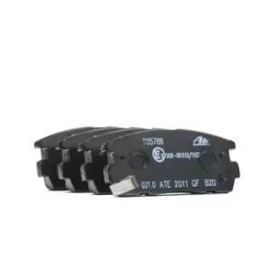 Image of ATE Brake pad set OPEL,HYUNDAI,CHEVROLET 13.0460-5788.2 20801538,95459513,96626075 96626076,58302H1A00,58302H1A10,1605123,20801538,4819239,95459513