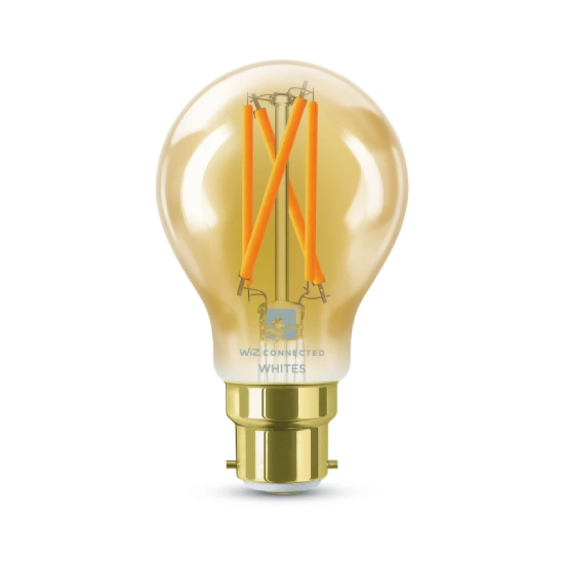 Image of 4lite Wiz Connected A60 B22 Filament Bulb Amber